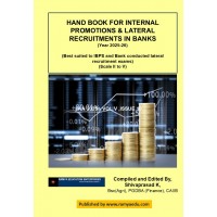 Hand Book for Promotions & lateral recruitments (Suited for Scale II to V) (IBPS/Bank conducted)