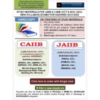 CAIIB combo (ABM+BFM+ABFM+BRFL+Rural Banking- June 2024)