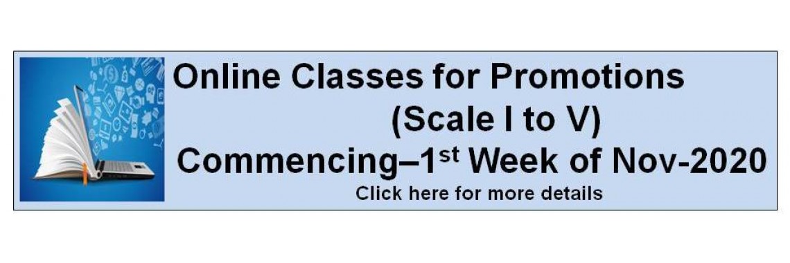 Online Classes for Promotions